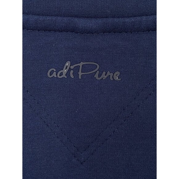 Adidas Adipure Modern Tech PGA Logo Players Navy Blue Mens Large Golf 1/4 Zip - Picture 8 of 16